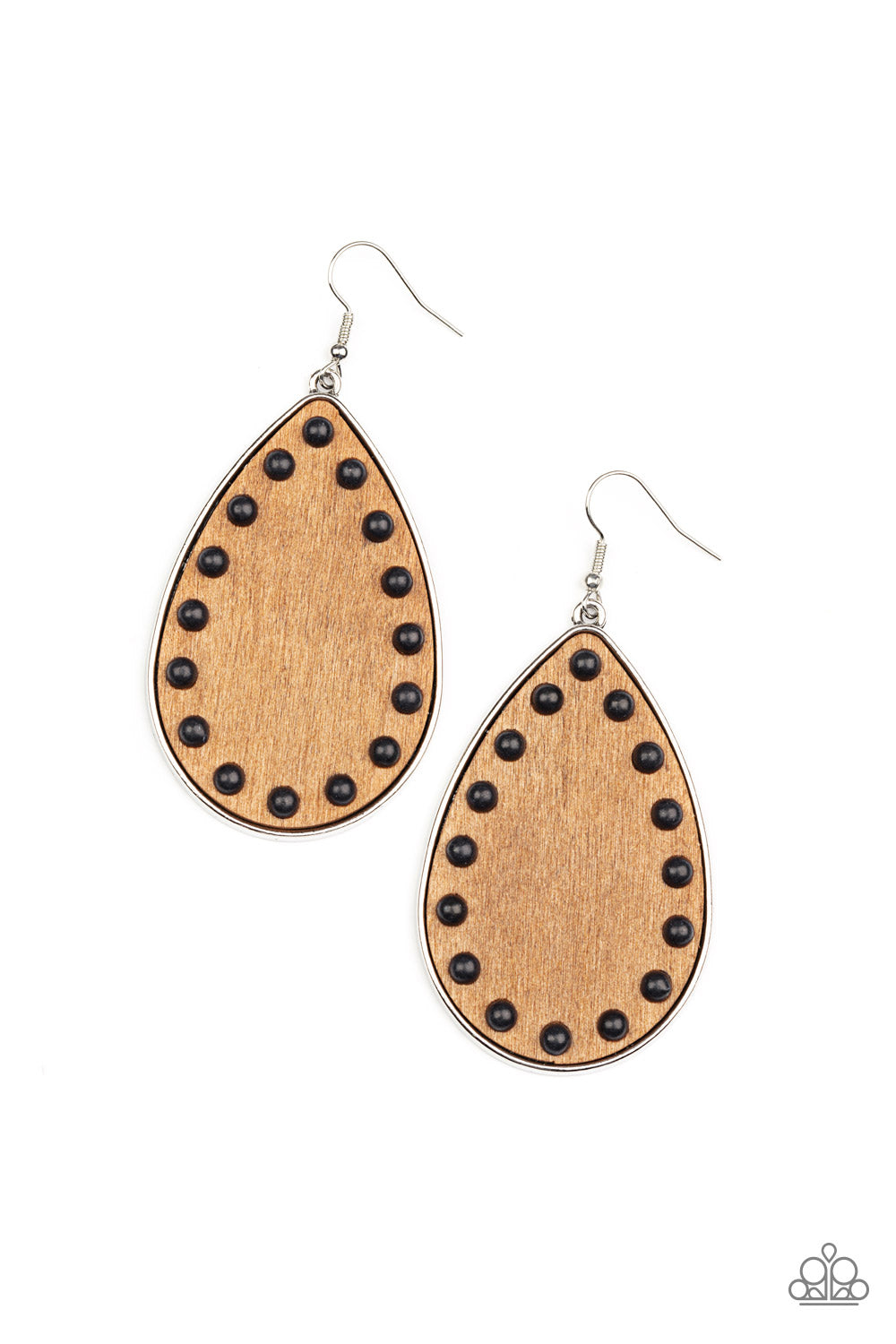 Paparazzi Accessories Rustic Refuge - Black Earring