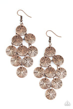 Load image into Gallery viewer, Paparazzi Accessories: How CHIME Flies - Copper Earring
