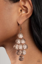 Load image into Gallery viewer, Paparazzi Accessories: How CHIME Flies - Copper Earring
