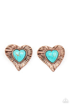 Load image into Gallery viewer, Paparazzi Accessories: Rustic Romance - Copper Earrings
