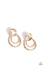 Load image into Gallery viewer, Paparazzi Accessories:Ancient Arts - Gold Earrings

