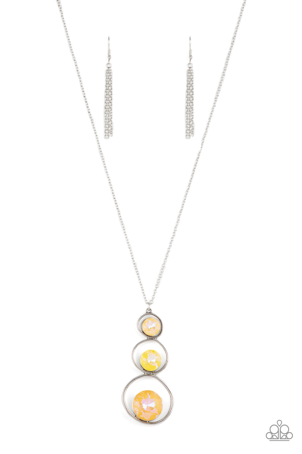 Paparazzi Accessories: Celestial Courtier - Yellow Necklace