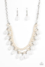 Load image into Gallery viewer, Paparazzi Accessories: Dreamy Destination Wedding - White Necklace
