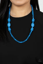 Load image into Gallery viewer, Paparazzi Accessories: Tropical Tourist - Blue Necklace
