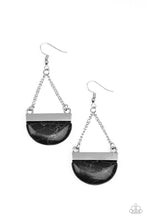 Load image into Gallery viewer, Paparazzi Accessories: Mesa Mezzanine - Black Earrings

