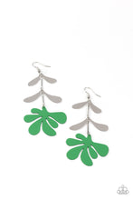 Load image into Gallery viewer, Paparazzi Accessories: Palm Beach Bonanza - Green Earrings
