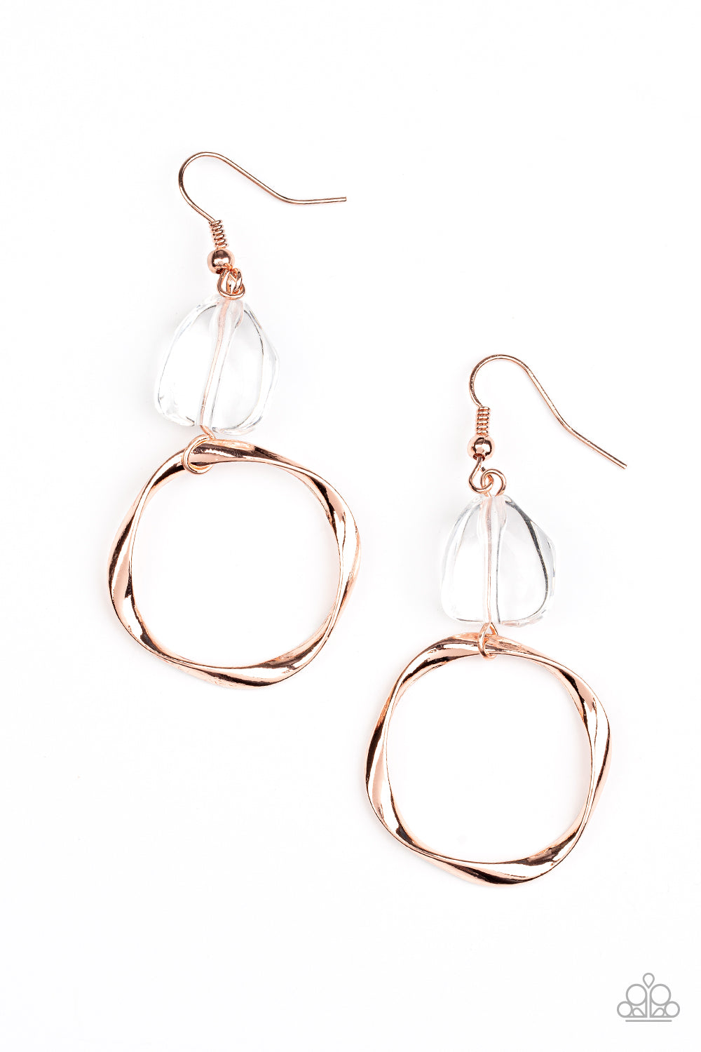 Paparazzi Accessories All Clear - Copper Earring