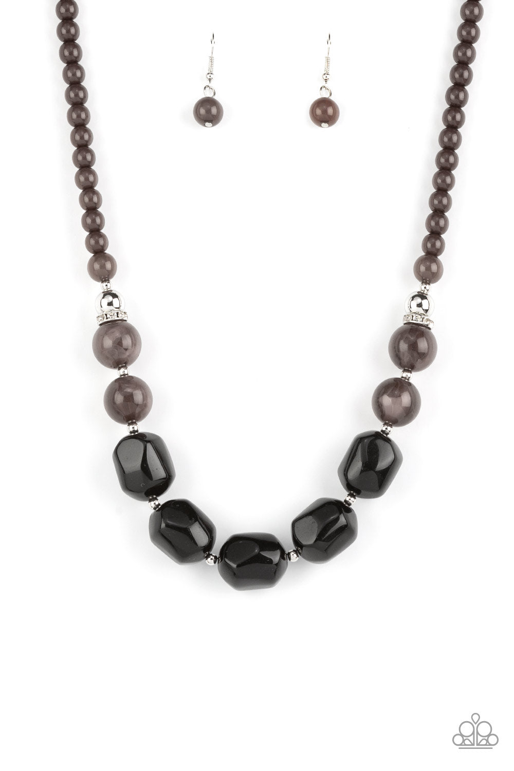 Paparazzi Accessories Ten Out of TENACIOUS - Black Necklace