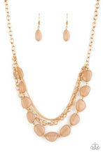 Load image into Gallery viewer, Paparazzi Accessories Pumped Up Posh - Gold Necklace
