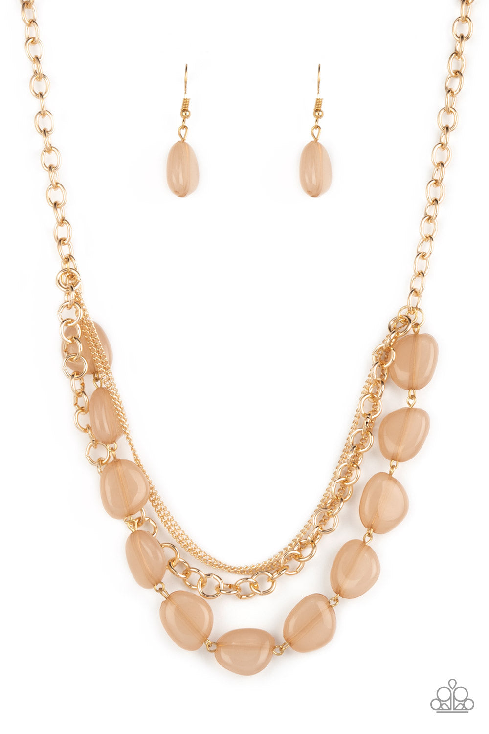 Paparazzi Accessories Pumped Up Posh - Gold Necklace