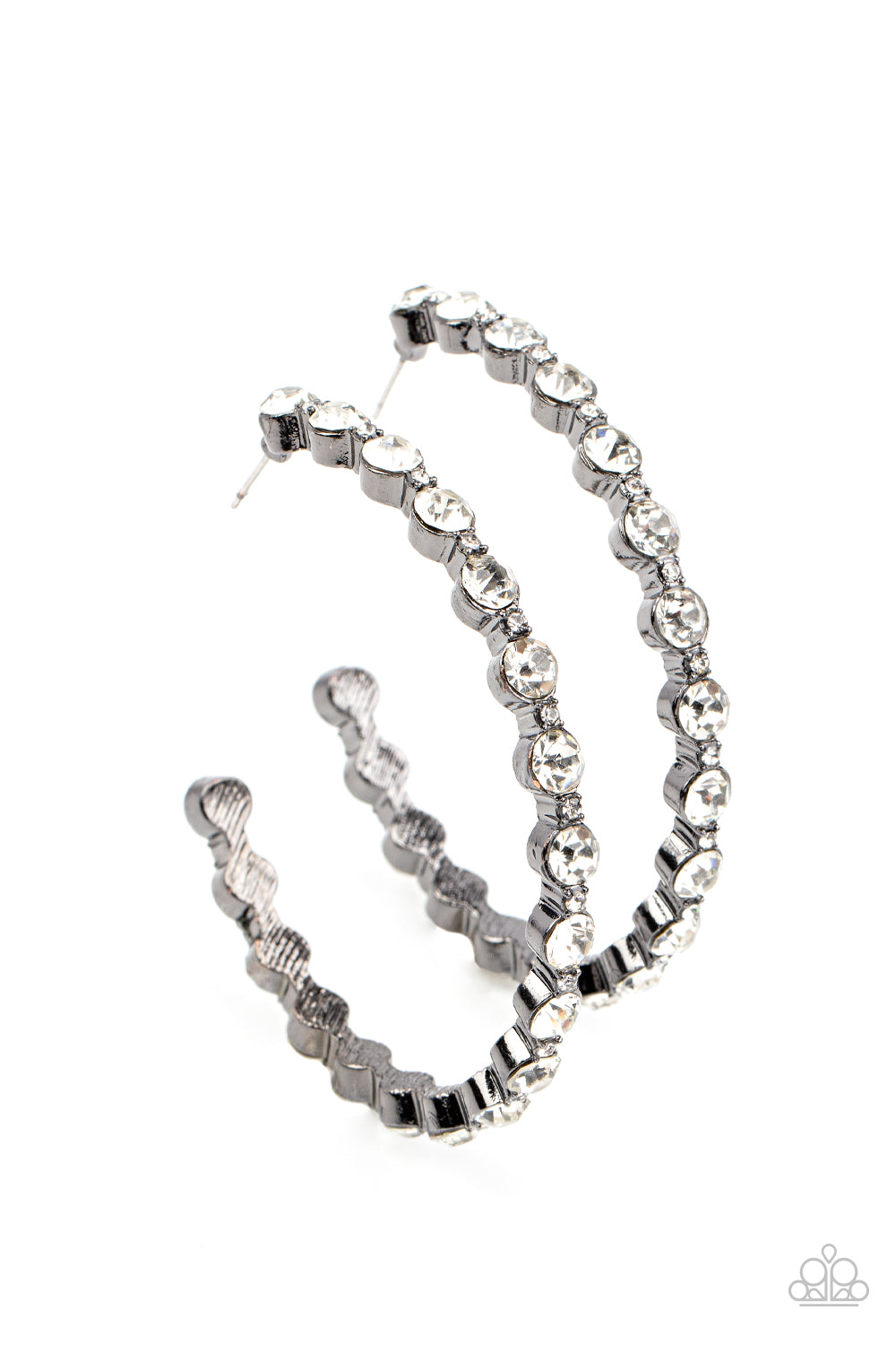 Paparazzi Accessories Royal Reveler - Black Earrings