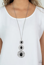 Load image into Gallery viewer, Paparazzi Accessories: Talisman Trendsetter - Black Necklace

