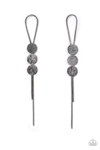 Load image into Gallery viewer, Paparazzi Accessories: Bolo Beam - Black Earrings
