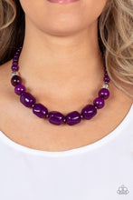 Load image into Gallery viewer, Paparazzi Accessories Ten Out of TENACIOUS - Purple Necklace
