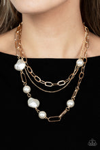 Load image into Gallery viewer, Paparazzi Accessories: Modern Innovation - Gold Necklace
