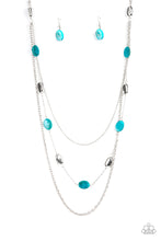 Load image into Gallery viewer, Paparazzi Accessories: Barefoot and Beachbound Necklace - Blue
