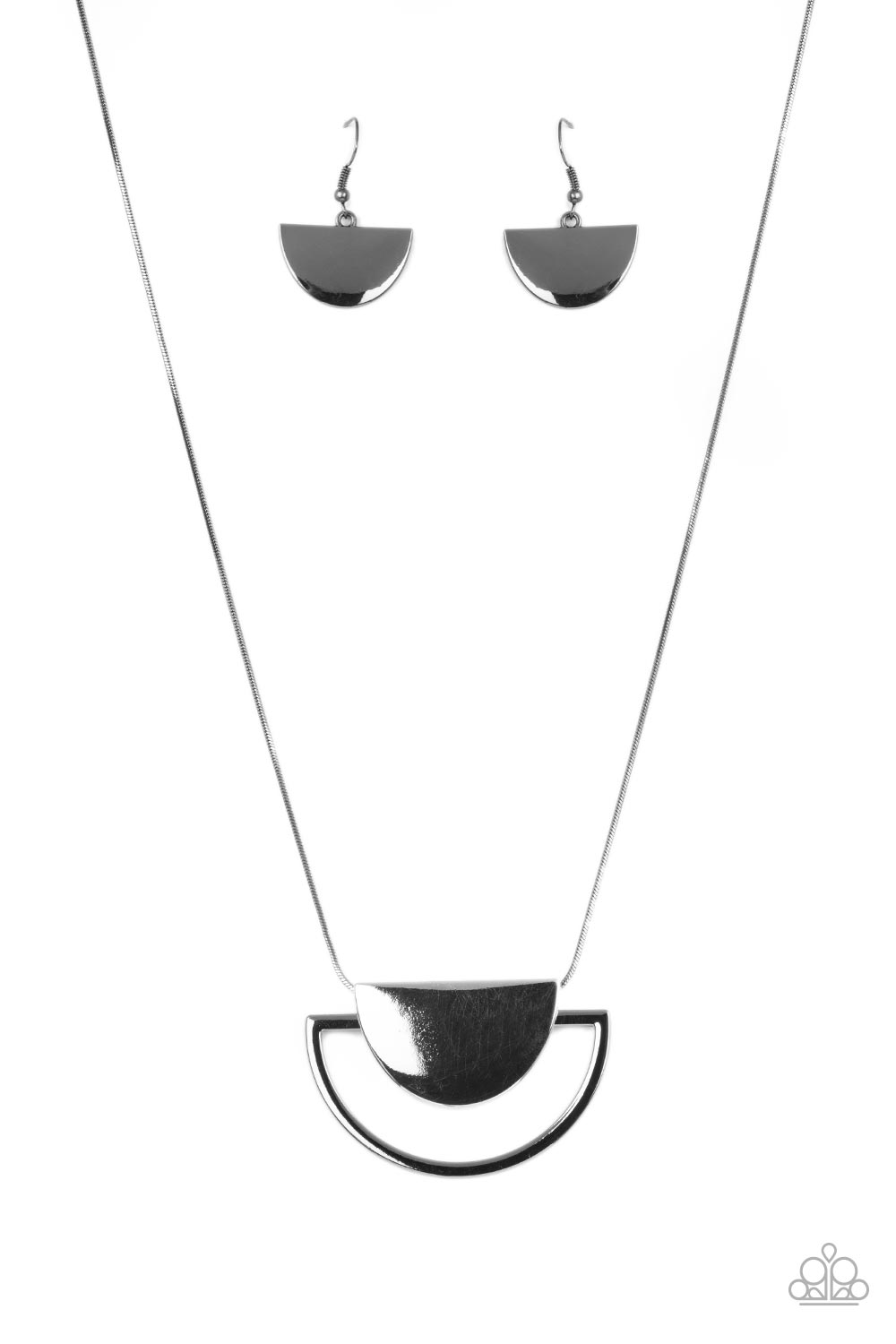 Paparazzi Accessories: Lunar Phases - Black Necklace