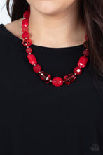 Load image into Gallery viewer, Paparazzi Accessories: Here Today, GONDOLA Tomorrow - Red Necklace
