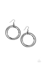 Load image into Gallery viewer, Paparazzi Accessories:Rebel Rotation - Black- Earring
