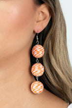 Load image into Gallery viewer, Paparazzi Accessories: Laguna Lanterns - Orange Earrings
