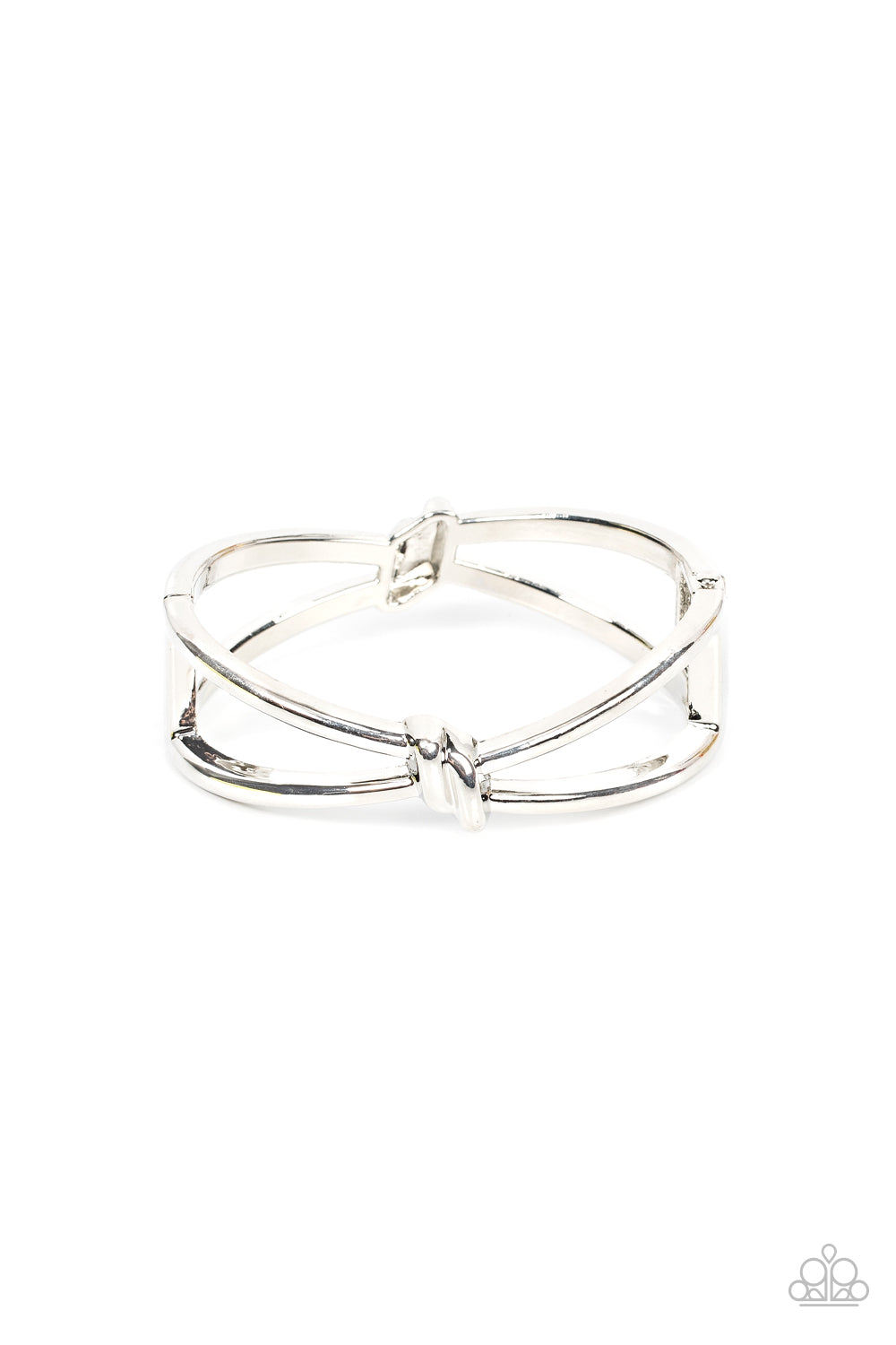 Paparazzi Accessories KNOT My First Rodeo - Silver Bracelet