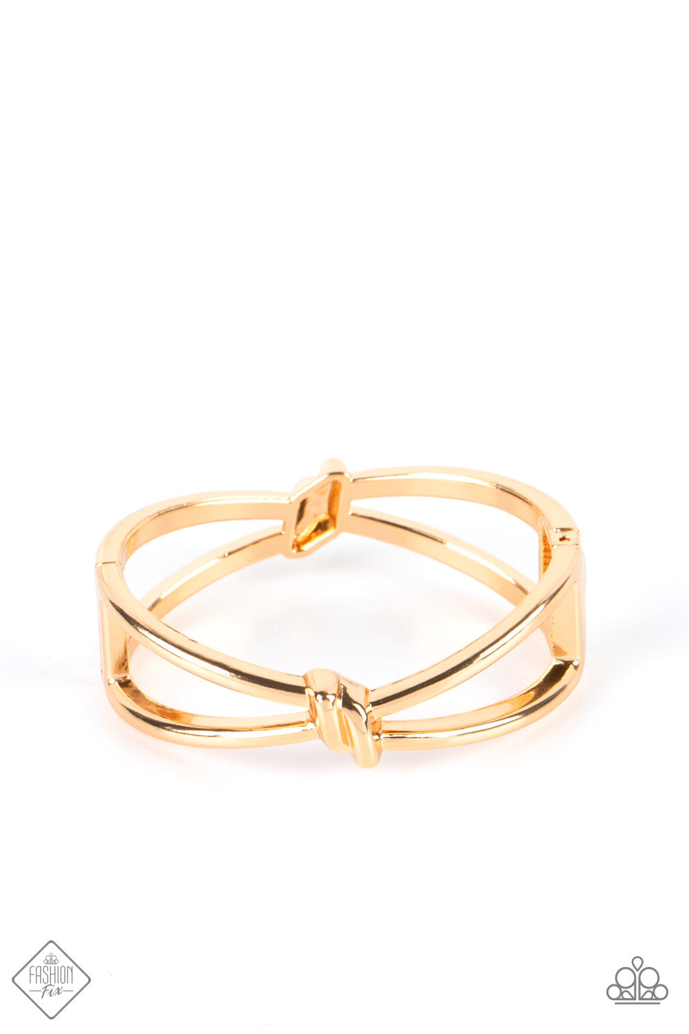 Paparazzi Accessories: KNOT My First Rodeo - Gold Bracelet