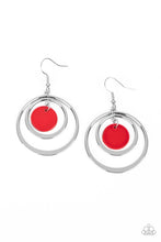 Load image into Gallery viewer, Paparazzi Accessories: Mai Tai Tango - Red Earring
