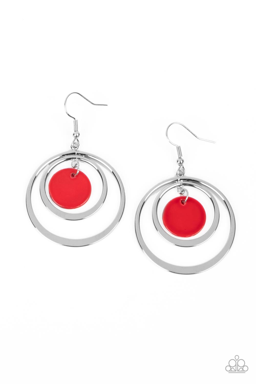 Paparazzi Accessories: Mai Tai Tango - Red Earring