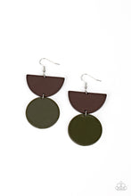 Load image into Gallery viewer, Paparazzi Accessories: Beach Bistro - Green Earrings
