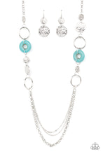 Load image into Gallery viewer, Paparazzi Accessories Grounded Glamour - Blue Necklace
