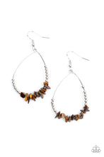 Load image into Gallery viewer, Paparazzi Accessories Come Out of Your SHALE - Brown Earring
