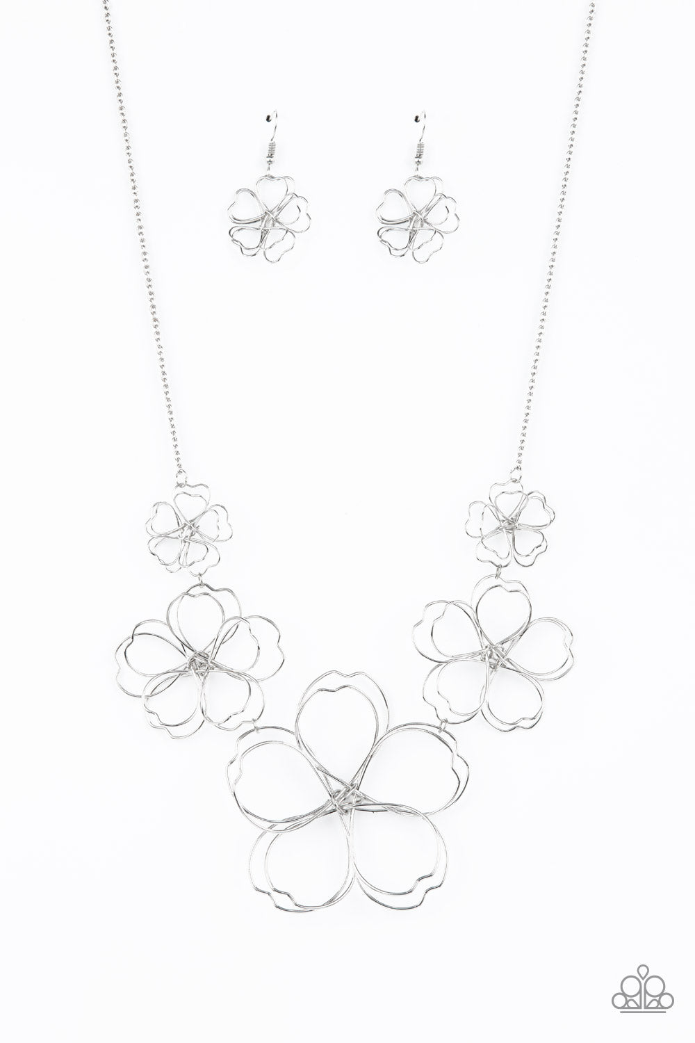 Paparazzi Accessories: The Show Must GROW On - Silver Necklace