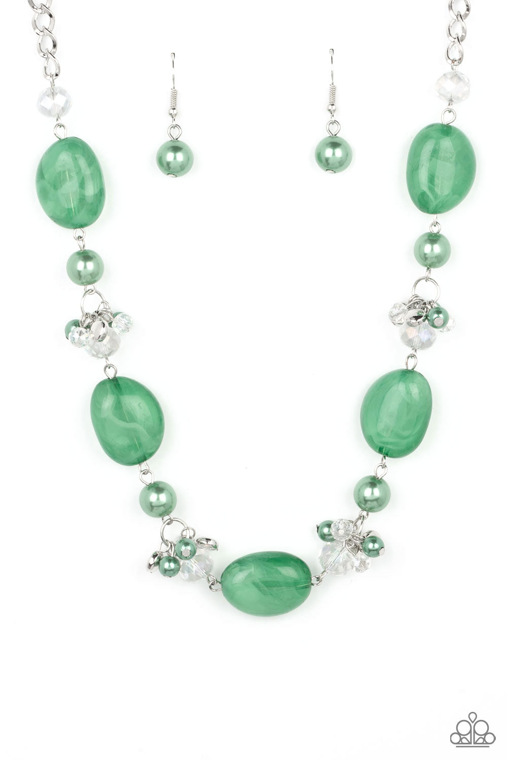 Paparazzi Accessories The Top TENACIOUS - Green Necklace