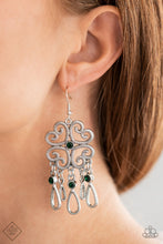 Load image into Gallery viewer, Paparazzi Accessories Majestic Makeover - Green Earring
