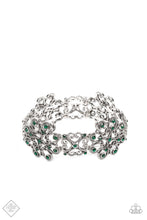Load image into Gallery viewer, Paparazzi Accessories Regal Recognition - Green Bracelet
