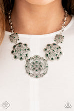 Load image into Gallery viewer, Paparazzi Accessories Royally Romantic - Green Necklace
