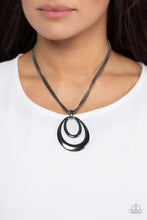 Load image into Gallery viewer, Paparazzi Accessories: Suburban Storm - Black Necklace
