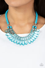Load image into Gallery viewer, Paparazzi Accessories: All Across the GLOBETROTTER - Blue Necklace
