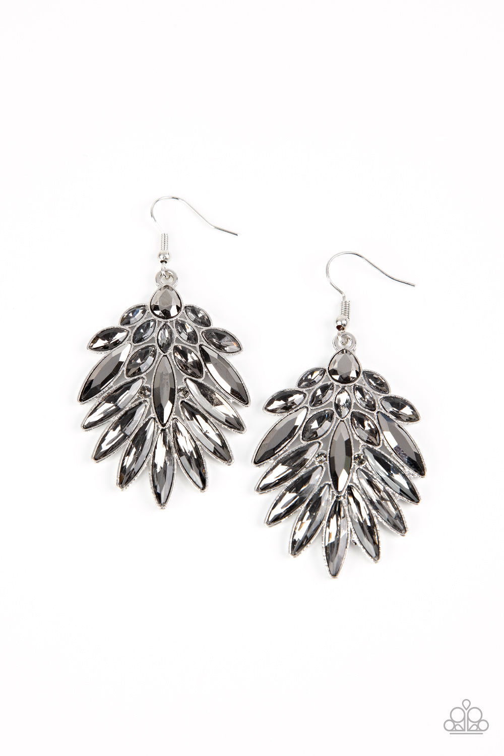 Paparazzi Accessories: COSMIC-politan - Silver Earrings