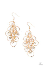 Load image into Gallery viewer, Paparazzi Accessories: Head Rush - Gold Earrings
