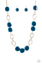 Load image into Gallery viewer, Paparazzi Accessories: Posh Promenade - Blue Necklace
