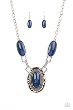 Load image into Gallery viewer, Paparazzi Accessories Count to TENACIOUS - Blue Necklace
