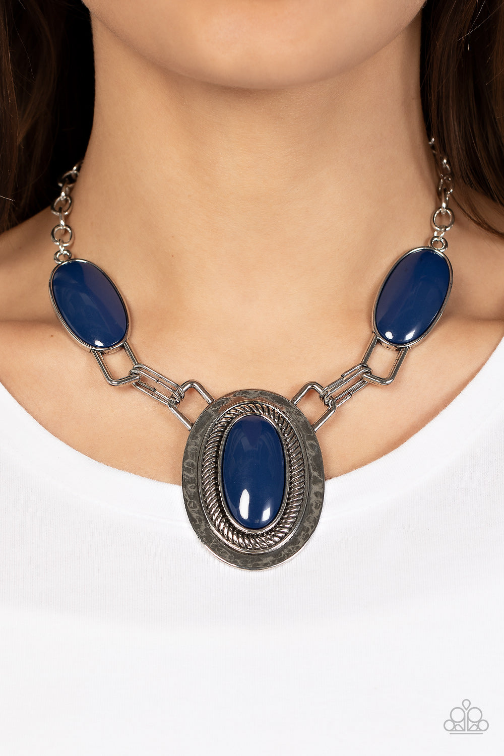 Paparazzi Accessories Count to TENACIOUS - Blue Necklace