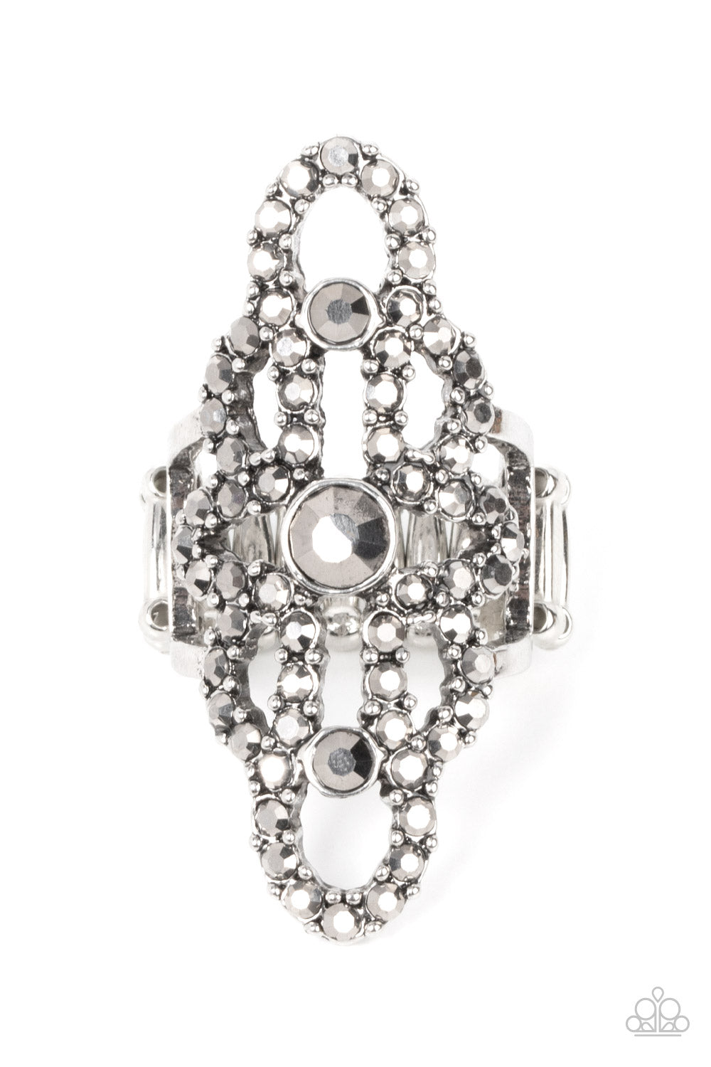 Paparazzi Accessories: Futuristic Free Spirit - Silver Ring
