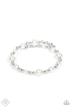 Load image into Gallery viewer, Paparazzi Accessories Chicly Celebrity - White Bracelet
