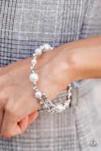 Load image into Gallery viewer, Paparazzi Accessories Chicly Celebrity - White Bracelet
