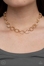 Load image into Gallery viewer, Paparazzi Accessories: 90s Nostalgia - Gold Necklace
