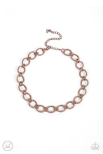 Load image into Gallery viewer, Paparazzi Accessories 90s Nostalgia - Copper Necklace

