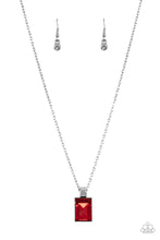 Load image into Gallery viewer, Paparazzi Accessories: Understated Dazzle - Red Necklace

