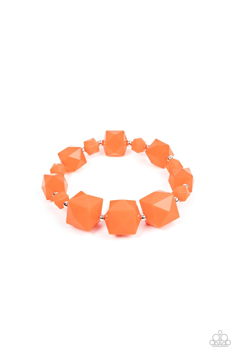 Paparazzi Accessories: Trendsetting Tourist - Orange Bracelet